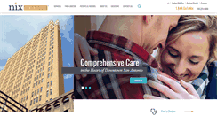 Desktop Screenshot of nixhealth.com